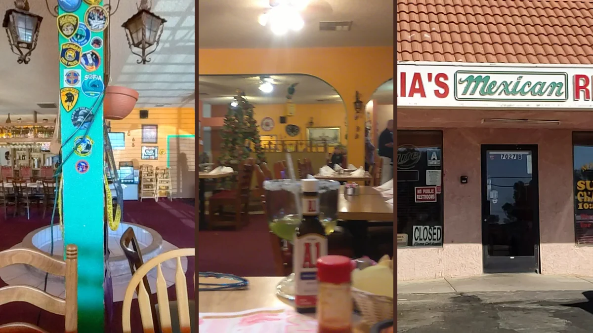 Family-friendly seating in a cozy Mexican restaurant